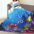 thumbnail image 6 of Finding Nemo Fleece Blanket Soft Cozy Throw Blanket 50"X40", Lightweight Fuzzy Comfy Flannel Blanket Warm Plush Throw Blankets For Couch, Sofa, Bed, 6 of 8