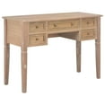 thumbnail image 2 of vidaXL Writing Desk Computer Desk Laptop Table Home Office Workstation Wood, 2 of 6
