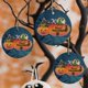 thumbnail image 2 of Decoración De Calabaza De Madera Colgando Adornos De Calabaza De Halloween Para Decoración De Halloween 6 Piezas Vogacara HA037143-00, 2 of 6