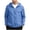 Blue, variant on Men's UPF 50+ Sun Protection Shirts Lightweight Windbreaker Hoodies Jacket Full Zip Breathable Tops with Zip Pockets for Outdoor Hiking Fishing Travel