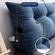 thumbnail image 2 of Cojín de noche de vellón de maíz, bolsa suave, respaldo grande, almohada de lectura, almohada triangular de protección de cintura, sofá de sala de estar, almohada suave, 2 of 5