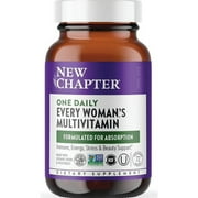 New Chapter One Daily Every Woman's Multivitamin 72 Veg Tabs