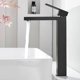thumbnail image 1 of Extra Tall Black Basin Faucet, Stainless Steel Single Lever Bathroom Mixer Tap For Raised Basin, 1 of 5