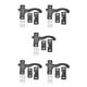 thumbnail image 1 of Advancent RV Screen Door Plastic Right Accessories Screws Parts Set Trailer Universal Handle Cargo Replacement Hand Camper Type2, 1 of 6