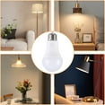 thumbnail image 4 of A19 LED Bulbs with Remote Control, 800LM 9W (60W Equivalent) Bulbs,Stepless Dimmable 3000K-6000K,E26 Base,CRI 80+,2.4GHz,25000+ Hours Lifespan for Floor Lamp Home Decor,4 Bulb & 2 Remote, 4 of 7