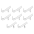 Wire Radiator Towel Rail Rack TeeRees 8 Pack Radiator Towel Hooks for Heated Rails, Plastic Drying ...