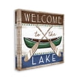 thumbnail image 3 of Stupell Industries Rustic Lake Welcome Canoe Sign Graphic Art Gallery Wrapped Canvas Print Wall Art, Design by Elizabeth Tyndall, 3 of 7