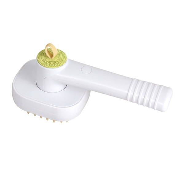 Portable Steam Hair Straightener Brush, USB Rechargeable Hair Steamer Comb, Anti-Frizz Detangling Brush for Smooth Hair Styling