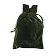 thumbnail image 2 of Paper Mart Velvet Bags (Moss green), 2 of 3