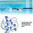 thumbnail image 4 of Swimming Pool Safety Divider Rope Float Ball Lane Line Hooks Waterways Accessory 6m, 4 of 5