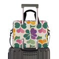 thumbnail image 2 of FORMRS 16" Laptop Bag Carrying Sleeve Case with Handle Travel Shoulder Briefcase, Purple Clover Pattern, 2 of 8