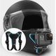 thumbnail image 5 of Soporte de Mentón Ajustable KAIYANG para Casco de Motocicleta Negro Azul, 5 of 5