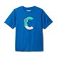 thumbnail image 1 of Columbia Little Grizzly Ridge - Camisa gráfica de Manga Corta para niño, Color índigo Brillante See You Outside, XXS, 1 of 4