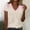 Pink, variant on Oplxuo Women's Summer Tops V Neck Short Sleeve T-Shirts Colorblock Casual Tees 2026 Clothes