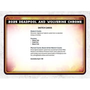 2025 Topps Chrome Deadpool Hobby Box