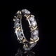 thumbnail image 5 of Anillo de joyería de cobre chapado en oro de color con circonita dividida, anillo de moda de lujo, joyería de moda, 5 of 5