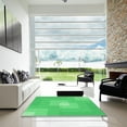 thumbnail image 7 of Ahgly Company Machine Washable Indoor Rectangle Transitional Neon Green Area Rugs, 5' x 7', 7 of 7