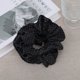 thumbnail image 5 of Ofertas Únicas 1 Pc Lazos de Denim Doble Capa Lazo de Cabello Elástico Grande Negro, 5 of 5