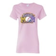 thumbnail image 1 of Baseball Mom Cheetah Glitter Sports Womens Graphic T-Shirt, Light Pink, Medium, 1 of 5