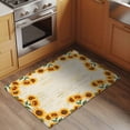 thumbnail image 2 of Entryway Rug 2'x3', Yellow Sunflowers Small Rug for Kitchen Bathroom Door Mat Indoor Entrance, Farmhouse Rustic Botanical Floral Plants Non-Slip Area Rugs Floor Mats Carpet Front Door Rugs, 2 of 8