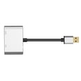 thumbnail image 4 of Cable Adaptador de Conversión 2 en 1 Hugo de USB 3.0 a VGA 1080P Plateado, 4 of 9