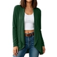 thumbnail image 5 of Bgstyu Lightweight Cardigan for Women Long Sleeves Open Front Knit Cardigan Cute Flowy Hem Cardigans, 5 of 9
