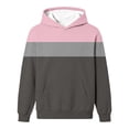 thumbnail image 6 of Ashirexll Girls Hoodies Colorblock Hooded Long Sleeve Sweatshirt for Big Kids Outdoor Layer 3-14 Years, 6 of 6