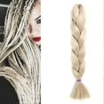 thumbnail image 4 of Braided Ponytail Extension High Temperature Silk 24in Soft Realistic Hair Extensions for Women Type 27, 4 of 5