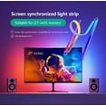 thumbnail image 1 of Color Music Game Sync 24" Screen Gaming Amosphere Ambient Smart TV Monitor LED Strip Backlight Light for Computer Screen (27inch), 1 of 7