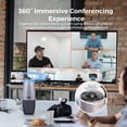 thumbnail image 2 of Cámara web COOLPO PANA 4K 360° para videoconferencia con micrófono y altavoz, 2 of 7