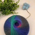 thumbnail image 1 of PENGXIANG Segmental Dyed Rainbow Hand Knitted Thread  200g 1600m Long Invincible Magic Ball Wool Crochet Thread Rainbow Magic Ball, 1 of 7