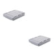 thumbnail image 3 of Injueey Caja de almacenamiento multifuncional de plástico para cajón debajo del escritorio, elegante y organizada, ahorra espacio, gris L gris L 2Conjunto, 3 of 6