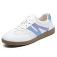 thumbnail image 1 of Zapatillas de deporte de zapatillas zapatillas para caminar con encaje para mujer, 1 of 9