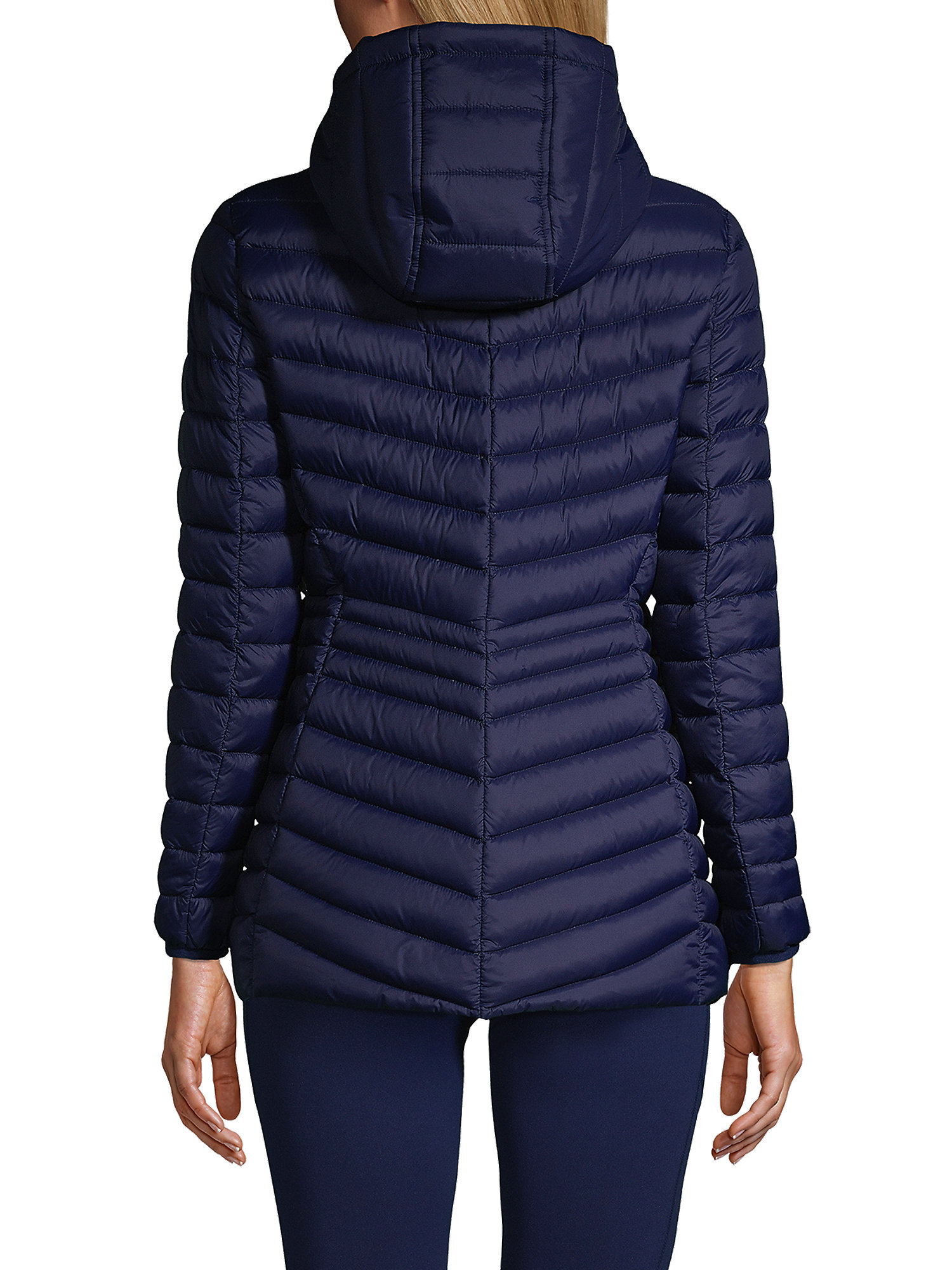 Lands' End Women's Wanderweight Ultralight Packable Hooded Long Down ...