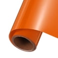 thumbnail image 1 of Vinilo de Transferencia de Calor Naranja Uxcell, Rollos de Vinilo de 10 Pulgadas x 5 pies para Corte de Calcomanías, Señales, Álbumes de Recortes, Manualidades DIY, Decoración del Hogar, 1 of 6