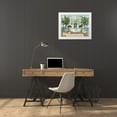 thumbnail image 3 of Swatland, Sally 18x15 White Modern Wood Framed Museum Art Print Titled - Tropical Island, 3 of 4