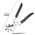 thumbnail image 3 of Gkeoshab Hole Opener Revolving Multifunction Punch Plier Kit Punch Hole Tool Home & Garden, 3 of 7