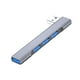 thumbnail image 4 of Hub USB C para ordenador portátil, divisor USB 1 en 4 salida, puerto USB, adaptador multipuerto, estación de acoplamiento USB para accesorios, PC,, 4 of 9
