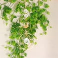 thumbnail image 4 of Campanas De Viento Crystal Light Catcher Circular Star Prismas de metal Colgante para regalos familiares (A) Likrtyny Libre de BPA, 4 of 8