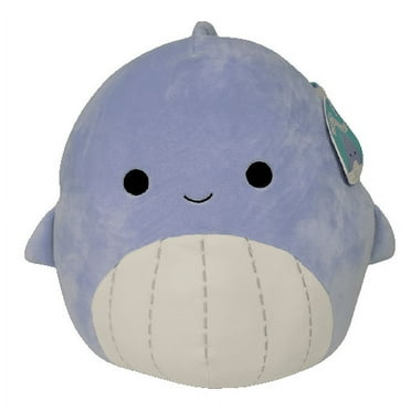 Squishmallows Official Kellytoys Samir The Blue Whale With Sailor Hat 8 