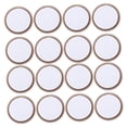 thumbnail image 4 of OUNONA 24pcs Anti-Sliding Floor Protectors Plastic Light Grey Furniture Glide for Chairs, 4 of 8