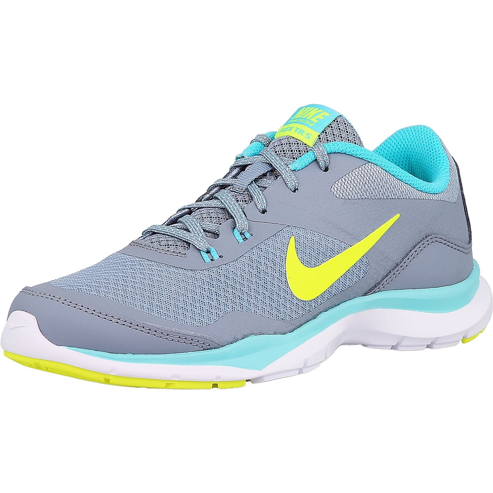 Nike - Nike Women's Flex Trainer 5 Dove Grey / Volt-Light Aqua-Teal ...