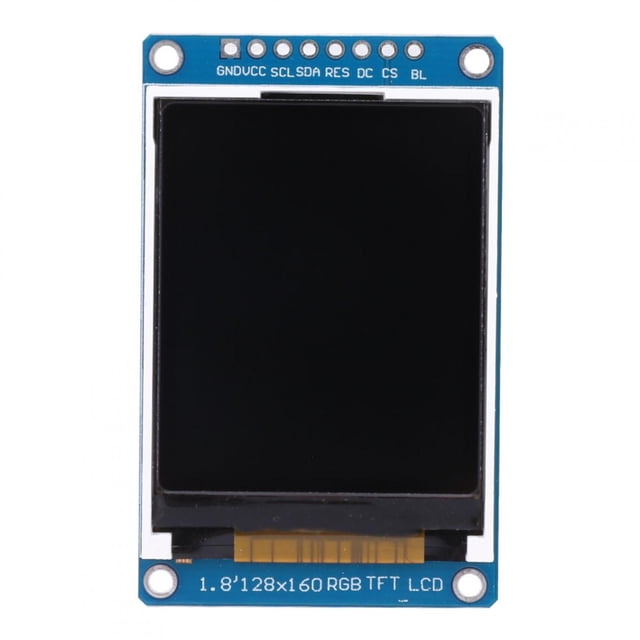 Pantalla LCD TFT de 1,8 pulgadas con resolución de 128 RGB x 160 Interfaz periférica serial para Arduino