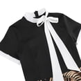 thumbnail image 4 of Women Vintage 1950s Swing Dress 50s Retro Hepburn Style Halterneck A-Line Dresses, 4 of 7