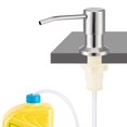 thumbnail image 1 of Dispensador de jabón Husfunov para fregadero de cocina en níquel cepillado, 1 of 6