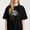 Black-2, variant on Peace Love Equality Diversity Hope Printing T Shirt Tee with Rainbow Sunflower Design
