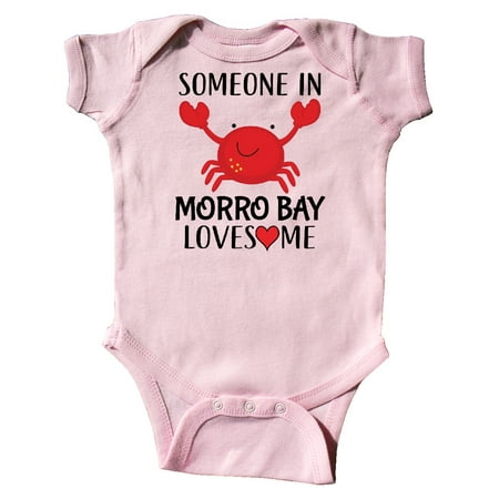 

Inktastic Someone in Morro Bay Loves Me Gift Baby Boy or Baby Girl Bodysuit