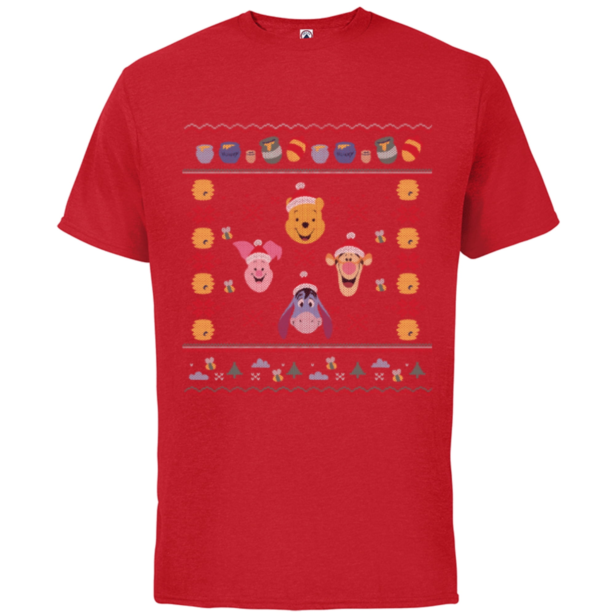 pooh bear ugly christmas sweater