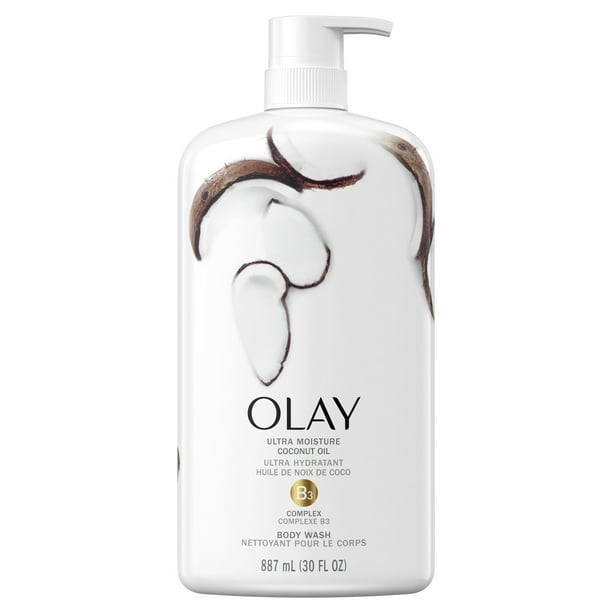 Olay Ultra Moisture Body Wash with Coconut Oil, 30 fl oz