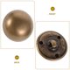 thumbnail image 3 of VERDANVERSE 10Ud Botones De Latón Para Ropa Con Forma De Seta Color Dorado Elegantes Y Resistentes, 3 of 6
